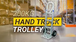 200kg Rated Aluminium Hand Truck Trolley | Team Systems - FW83