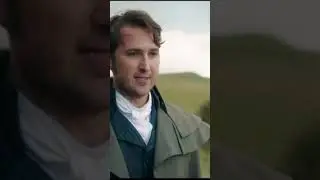 Sanditon S3e3 Colbourne channels Darcy and a nod to Pride and prejudice 2005 field scene.