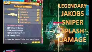 COOLHEADED HEADSPLOSION  Legendary Jacobs Sniper: Ready in the Jungle Mission Reward Borderlands 3