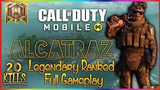 ALCATRAZ - LEGENDARY RANKED GAMEPLAY || CALL OF DUTY MOBILE || X-CALIBUR GAMING ||