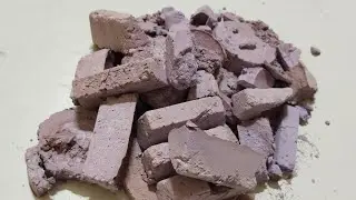 Purple Cubes munching satisfying Asmr