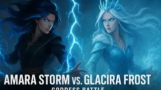 Amara Storm [Goddess of Eternal Lightning] VS Glacira Frost [Goddess of Frozen Eternity][Minecraft]