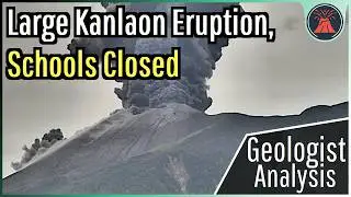 Kanlaon Volcano Eruption Update; Large Eruption Occurs, Schools Closed