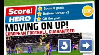 Score Hero Level 198 (3 Stars) Walkthrough - Borussia Dortmund vs Herta Berlin BSC