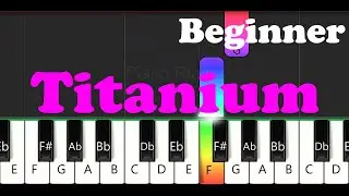 Titanium | Easy Piano Tutorial for Beginners