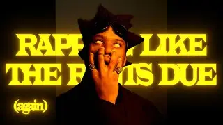 denzel curry rapping like the rent's due (again)