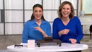 Diamonique Pride Baguette Band Ring, Sterling Silver or 14K Plated on QVC