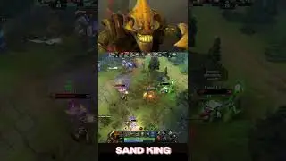 Sand King is Broken🔥Instant 2700 Golds in 33 Second #dota2 #shorts #Rampage