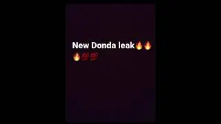 DONDA LEAK