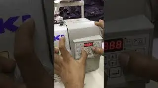 Juki DDL-900B Reset.