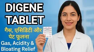 Digene Tablet Uses, Dose, Side Effects in Hindi-English | Acidity & Gas Relief #medicineuses #digene