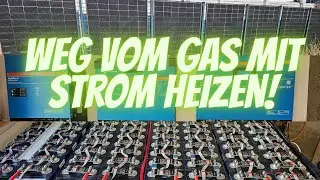 Neue W&auml;rmepumpe #K&auml;ltebringer #LiFePO4 160 kWh #Warmwasserbereitung muss noch gemacht werden Victron