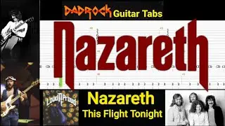 This Flight Tonight - Nazareth - Guitar + Bass TABS Lesson