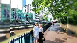 Beautiful Kuala Lumpur city center drone shots (River of Life / Masjid Jamek KL / Merdeka Square) 🇲🇾
