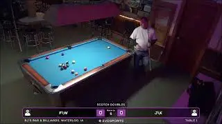 F\W vs J\K - BJ'S BAR & BILLIARDS - TABLE 1 | EvoSports