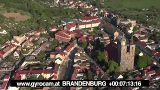 BRANDENBURG - GERMANY - aerial footage