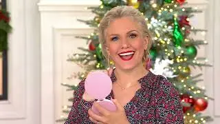 Blushly Tri-Fold Compact Lighted Mirror on QVC