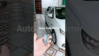Electric auto fold side mirror in Honda Amaze||