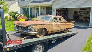 ASMR Land Yacht Car Restoration Buick LeSabre (1959)  Full Rebuild from Abandoned Condition