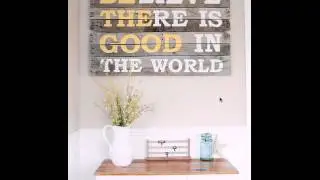 DIY Pallet Sign Tutorial