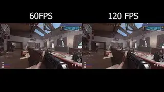 YouTube in 120FPS vs 60FPS Comparison - CoD Vanguard Gameplay - xBox Series X