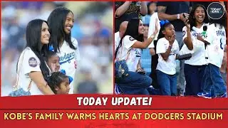 Kobe Bryant Bobblehead Night: His Family Brings Tears & Cheers at Dodgers Stadium