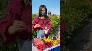 very tasty fruit cups 😋🍑#0521 #viral #food