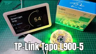 TP-Link TAPO L900-5 RGB WiFi LED Light Strip Review Setup & Google Home Assist