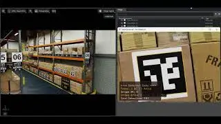 Isaac Sim Warehouse Simulation with Detection/ with Isaac Sim + Pegasus Simulator + OpenCV + PX4