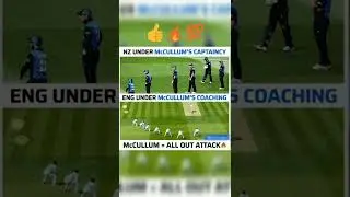 McCULLUM Attacking captaincy and coaching 🔥💯.#brendonmccullum #engvsnz