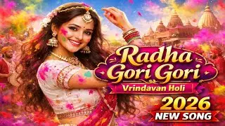 वृंदावन की होली में ऐसा भजन कभी नहीं सुना 😍 | Radha Gori Gori | Indresh Ji | Border 2 Ko पीछे छोड़ा