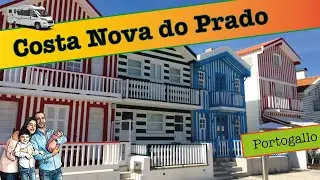 Costa Nova do Prado, casas tipicas e spiagge bellissime -  Portogallo in camper