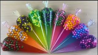 Relaxing Making Super Noisy Crunchy Slime With Piping Bags | Asmr Slime Video #0223