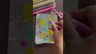 Aluminum foil art 💕 #youtubeshorts #youtubepartner #shorts