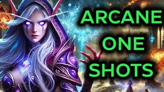 Arcane Mage Rated 2v2 Arena One shots - The War Within [11.0.5]