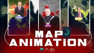 🔥 How To Create Map Animation In Phone? | Phone Se Map Animation Banana Sikhe