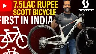 😱इण्डिया 1st Scott Spark RC Team Issue Bike SRAM GX EAGLE ROCKSHOX NUDE, SID SUSPENSION #viral