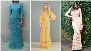 Advanced fashion USA style hand made crochet party were dress Designs ideas