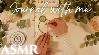 ASMR | Relaxing Journal Collage Using Supplies from @lblyxir  | No Talking