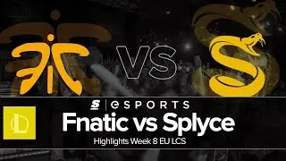 Highlights: FNC vs SPY (EU LCS Summer W8D1 Full Series)