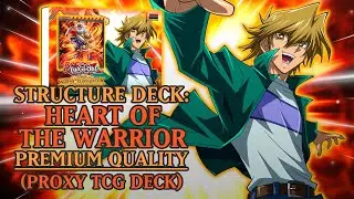 Structure Deck: Joey Wheeler - Heart of the Warrior (Premium Quality) | Proxy/Orica Deck