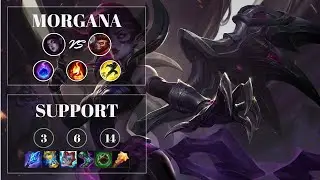 League of Legends Morgana Support Vs Wukong