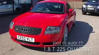 2002 Audi TT 1.8T 225 Quattro