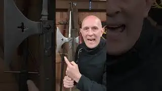 Pollaxe does NOT mean Pole Axe. Medieval weapons. #martialarts #history #medieval