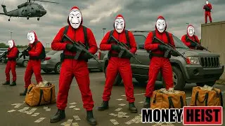 PARKOUR VS MONEY HEIST: Doctor betrays, helps police catch bad guys and Money Heist | Epic POV