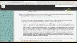 iNACOL Standards In Demo Unit