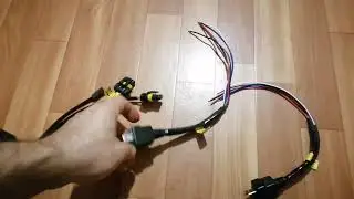 Рэле под фишку H4 для подключение би лед линз.