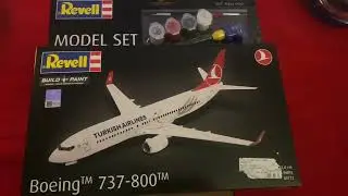 Revell Turkish Airlines Boeing 737 Maket Uçak