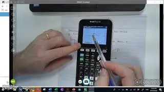 Finding the area between curves using TI-84Plus CE