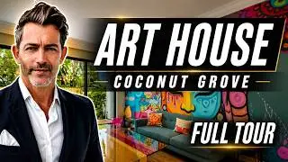 COCONUT GROVE TOWNHOUSE FOR RENT 🌴 Coconut Grove Miami- 2918 Whitehead ST 💎 4K TOUR!